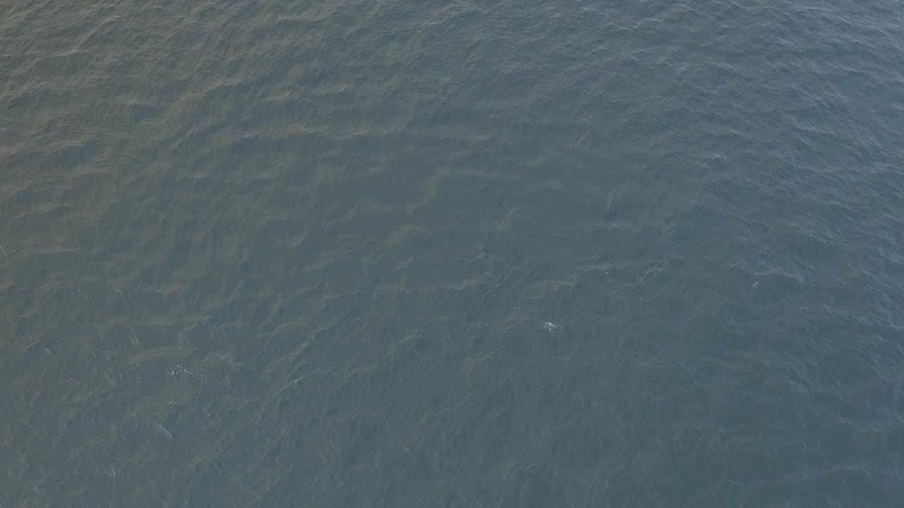 At three seconds, the frame remains filled by Baja California Sur ocean water, with faint diagonal ripples, darker submerged texture, and no visible people.