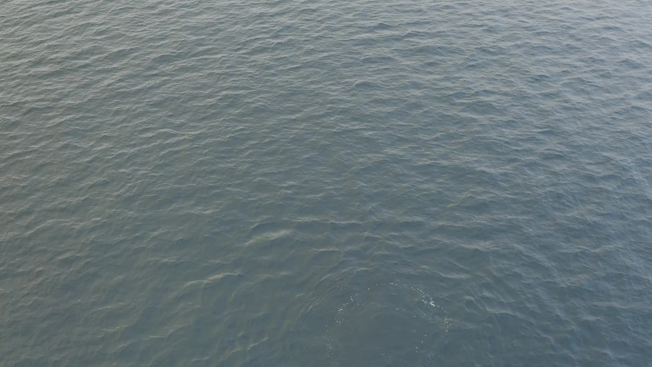 Blue green water in Baja California Sur, Mexico, fills the frame with overlapping ripples and small disturbed patches near the lower edge, no visible people.