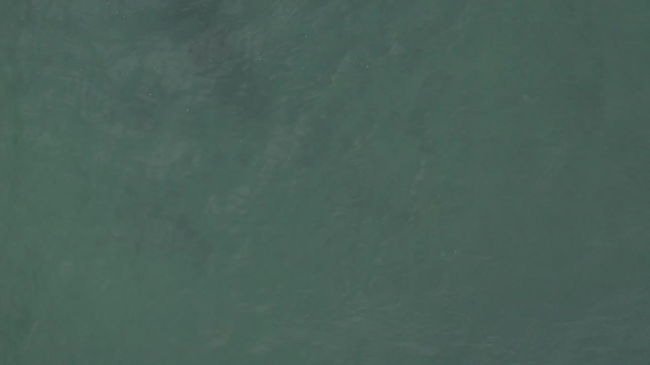 Teal ocean surface in Baja California Sur fills the frame with faint ripples and no visible people.