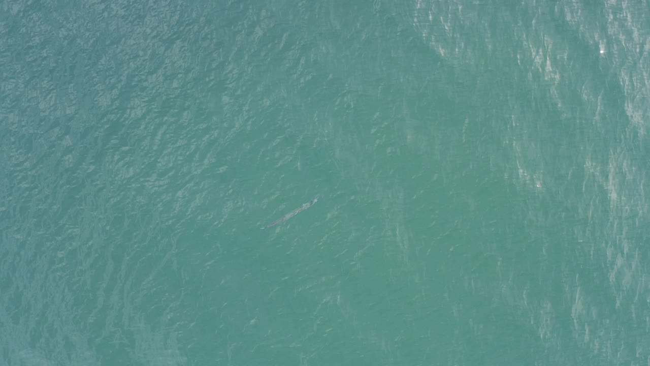 Turquoise rippled water filling the frame.