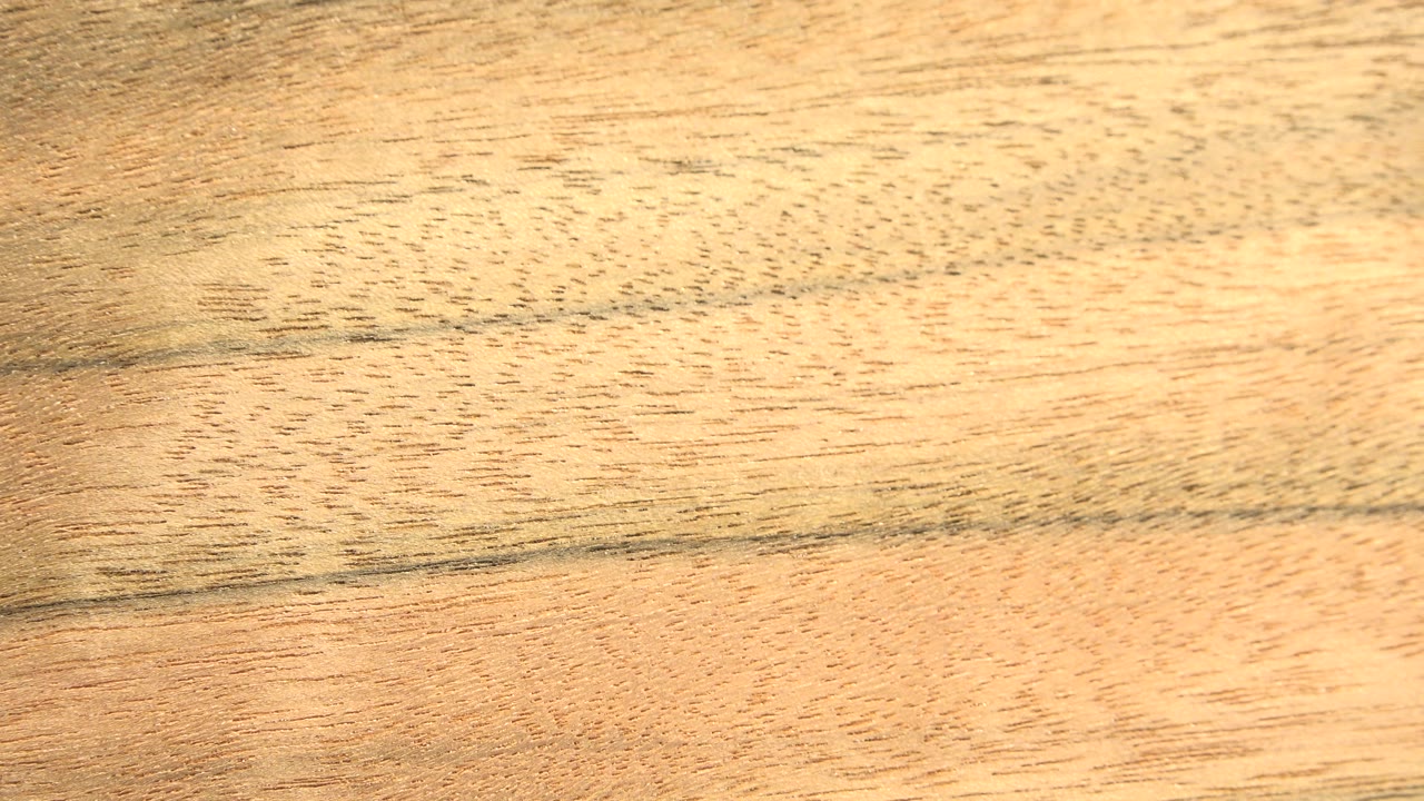 Yellow wood paneling fills the Westminster, Colorado frame, with a darker grain band crossing near the lower third and no visible people.