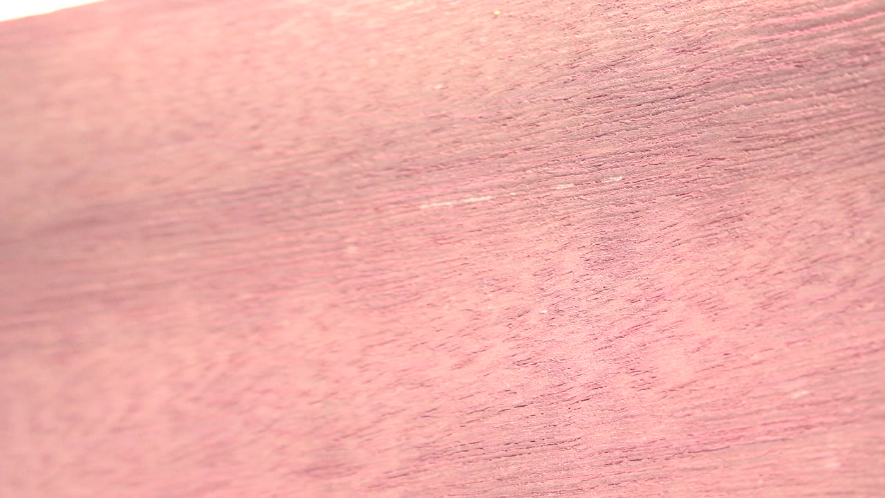 Fibrous pink material with softer focus and bright upper edge.
