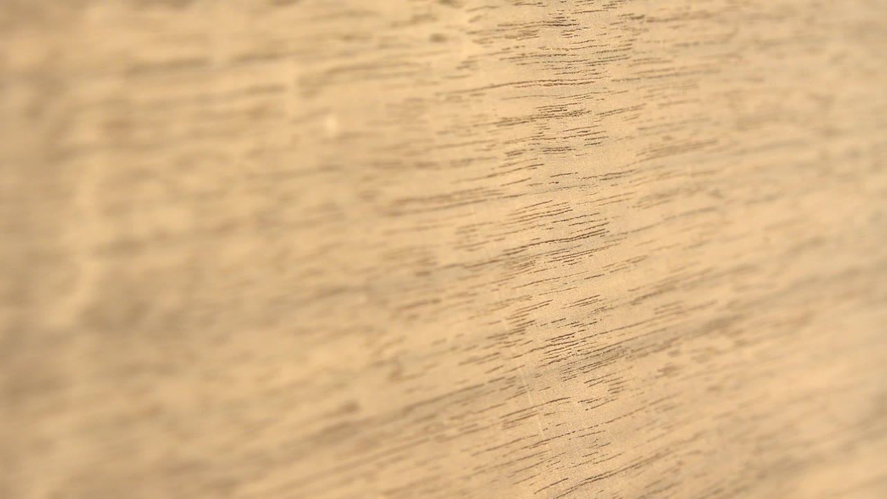 A brighter section of the gold-toned textured object fills the frame in the Westminster, Colorado clip, with no visible people.