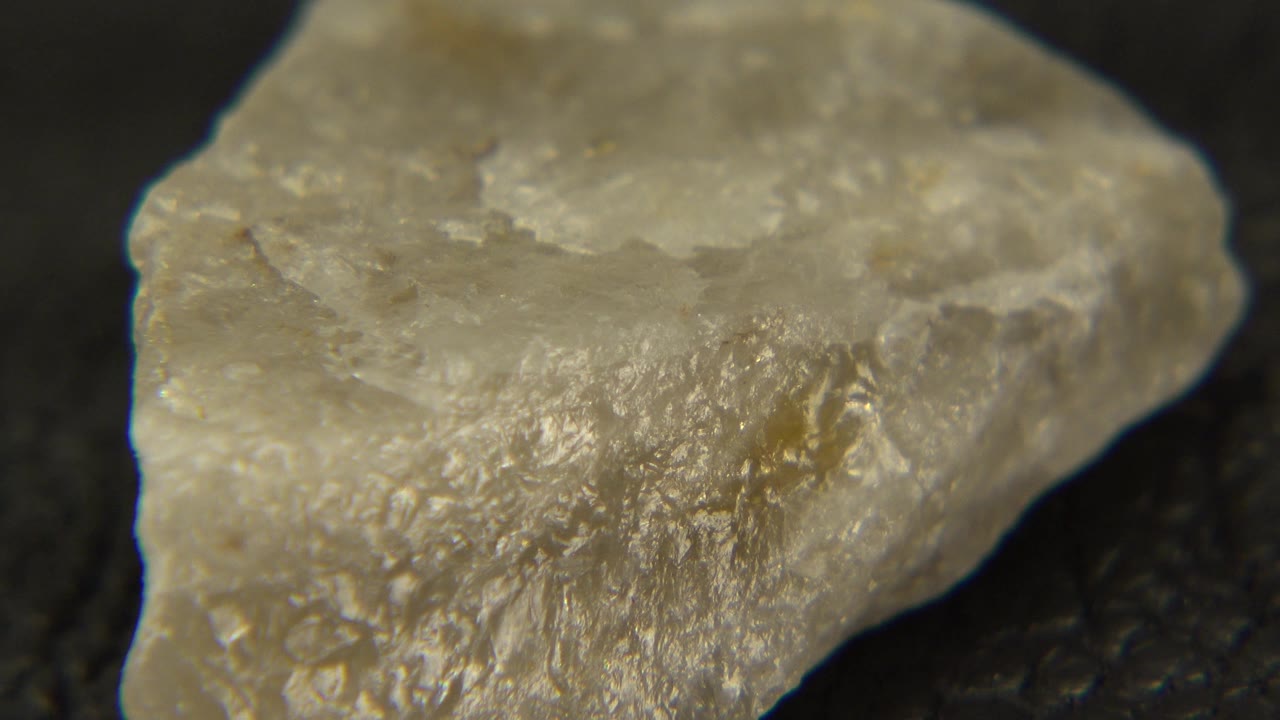 Angular white stone edge in close focus