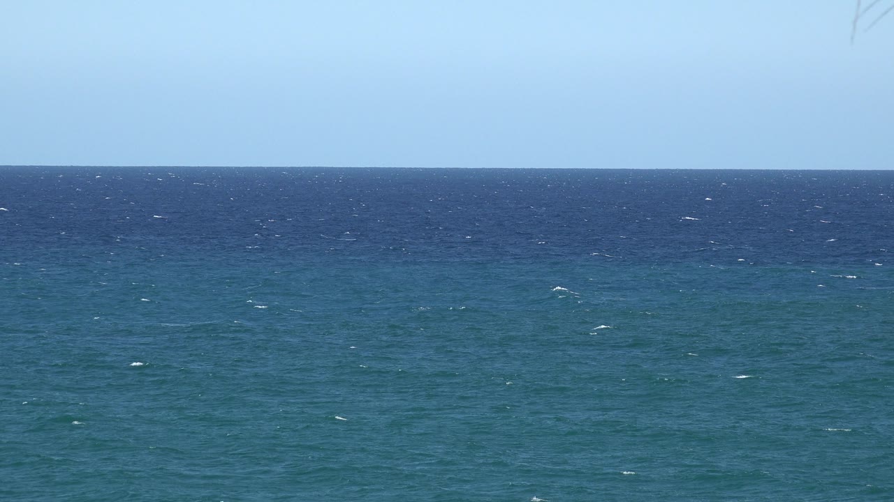 Open water with small whitecaps