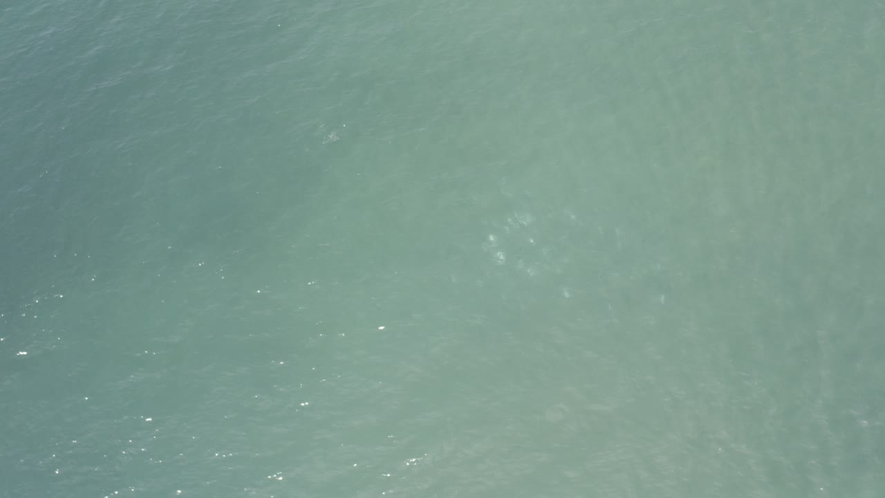 Blue-green water fills the opening frame from Los Cabos, Mexico, with faint ripples and no visible people.
