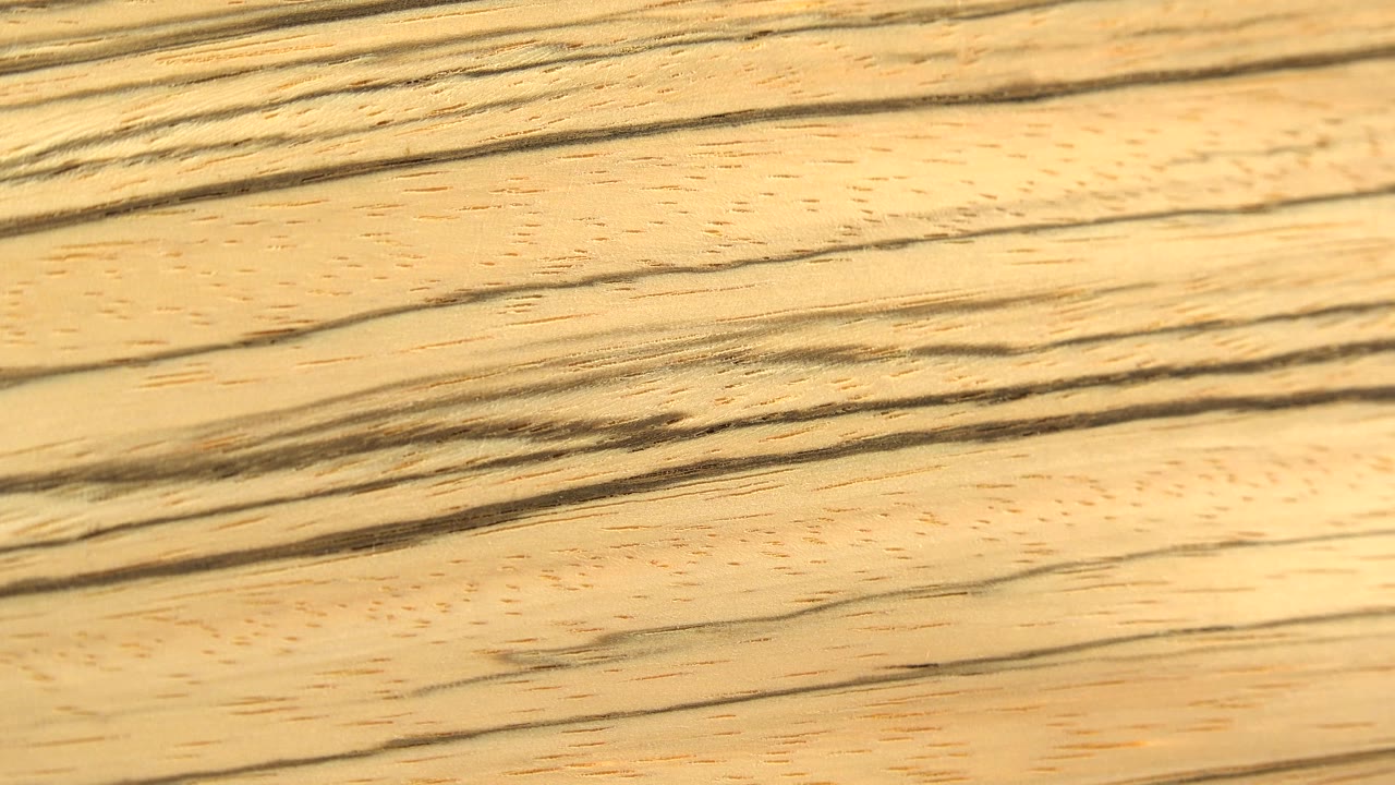 Wide close-up strip of flat wood grain