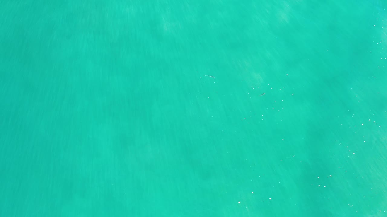 Aqua ocean water with subtle surface movement.