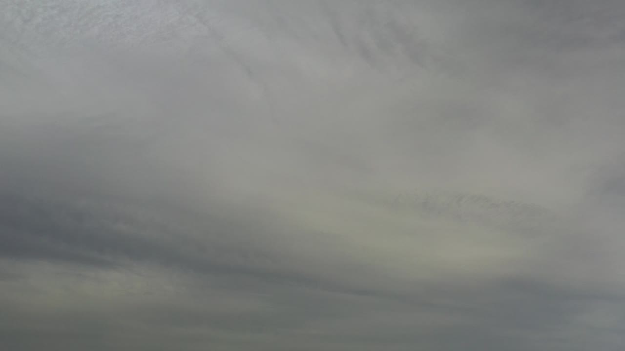 Gray storm clouds filling the sky