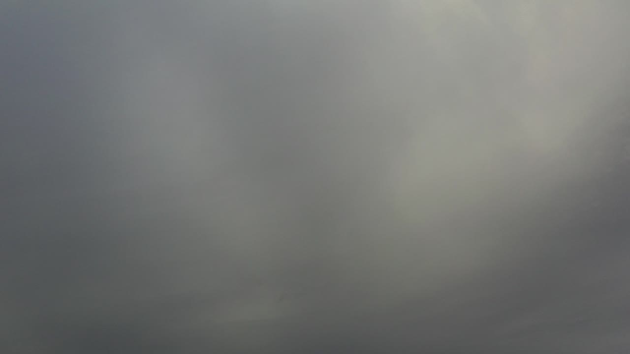 At 0:00, the Los Cabos clip opens on a fully unfocused gray-blue field with a pale patch near the upper area and no visible people.
