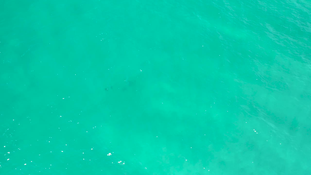 Clear blue-green ocean water in San Jose Del Cabo, Mexico with faint ripples, small white highlights, and no visible people.