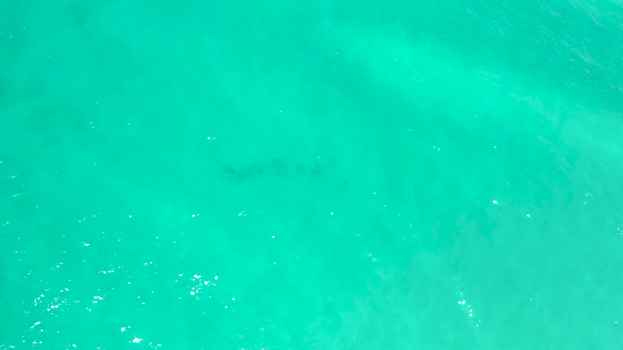 Clear blue-green sea in San Jose Del Cabo fills the frame, with small white highlights on the rippled surface and no visible people.