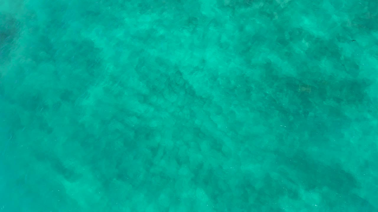 Calm green ocean water fills the frame at El Cardoncito, with faint ripples, soft afternoon-looking light, and no visible people.