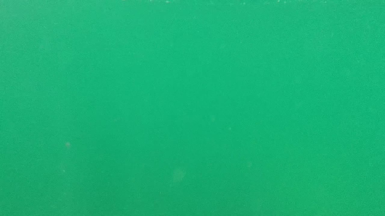 Green underwater view in Cabo Pulmo with fine floating particles, darker water near the top, and no visible people.