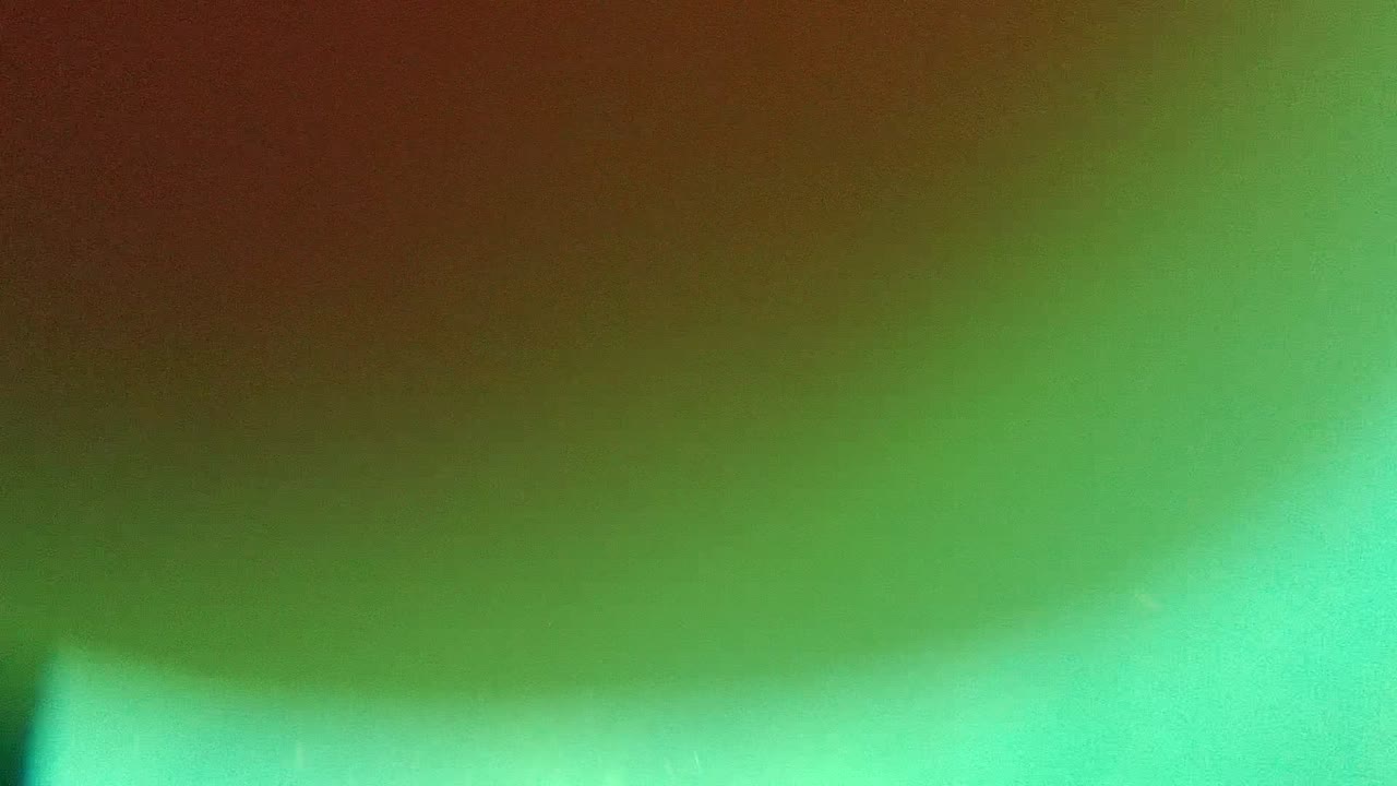 Blurred green underwater view with darker shape near the top.