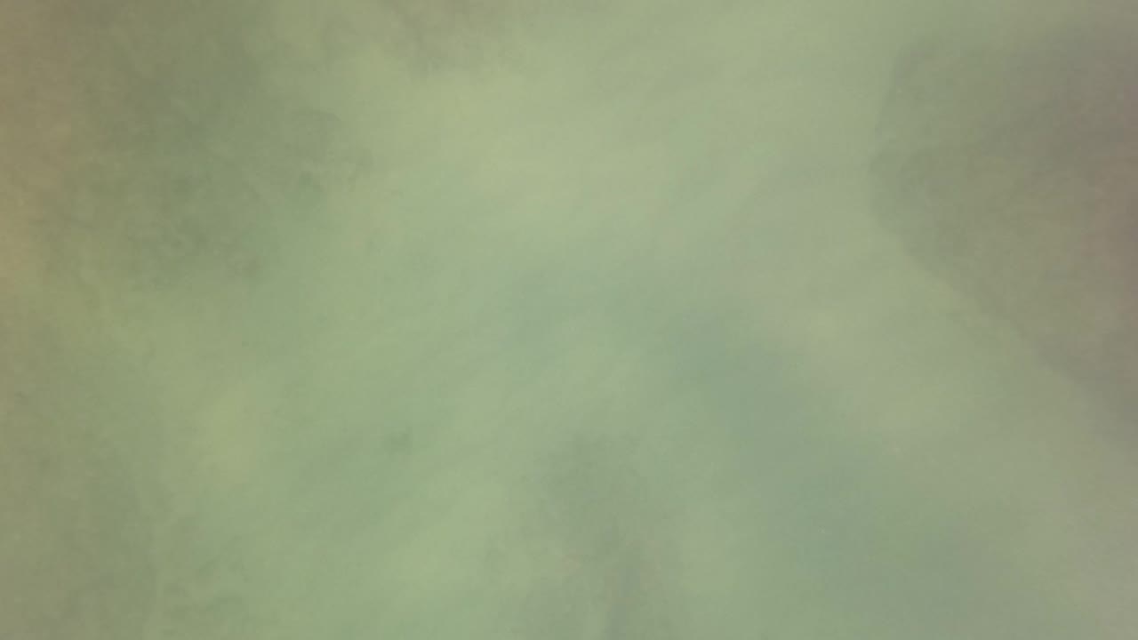 Murky green-blue water in San Jose Del Cabo fills the frame with soft underwater shapes and no visible people or fish.