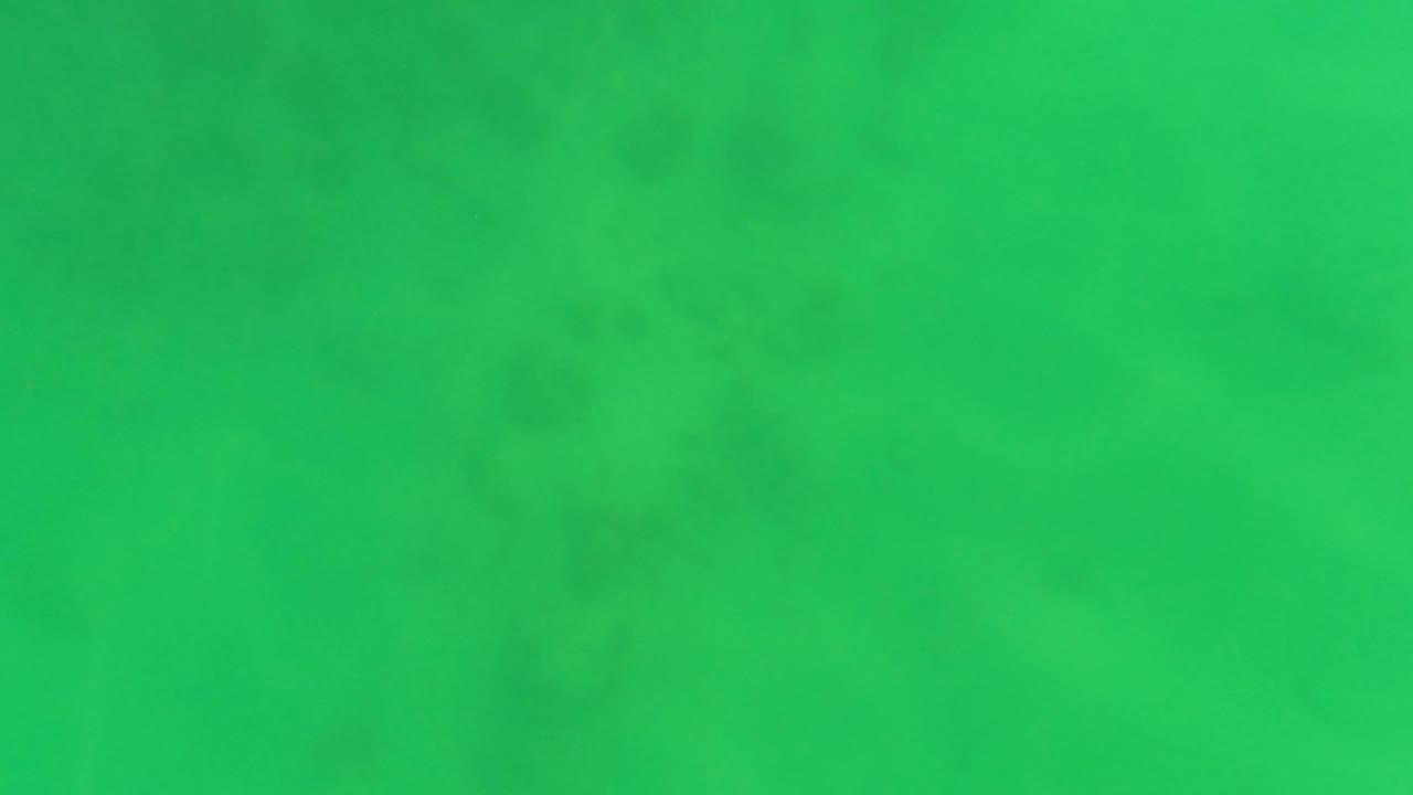 Green underwater water with soft cloudy texture