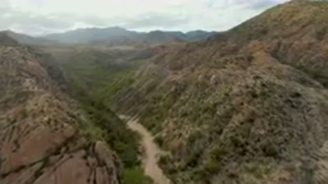 CABO PULMO BCS MEXICO-2024: Winding Road In A Mountainous Area