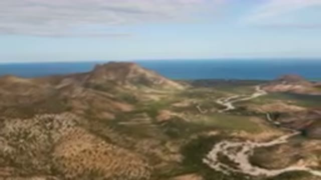 CABO PULMO BCS MEXICO-2024: Winding Road In The Mountains