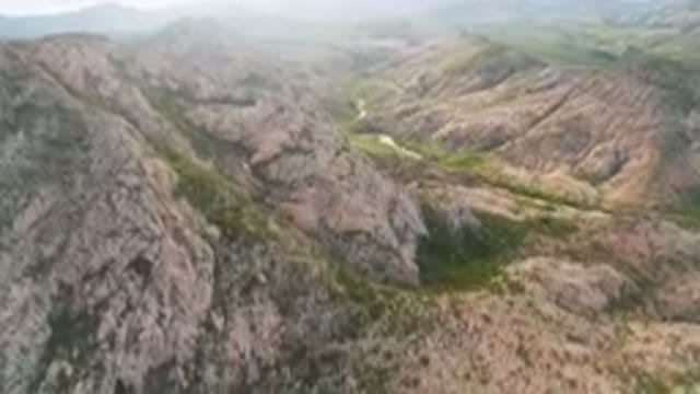 CABO PULMO BCS MEXICO-2024: Valley With A Winding Road In The Middle