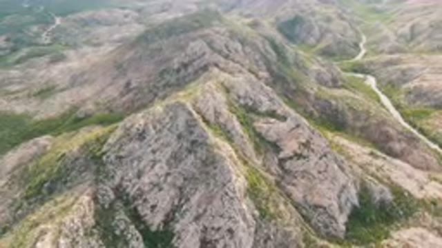 CABO PULMO BCS MEXICO-2024: Mountain With A Winding Road In The Middle
