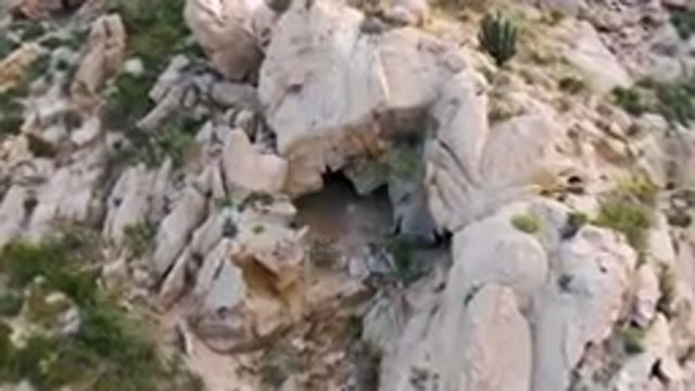 CABO PULMO BCS MEXICO-2024: Cave In The Middle Of A Rocky Mountain