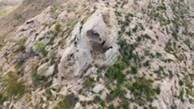 CABO PULMO BCS MEXICO-2024: Small Cave In The Side Of A Mountain