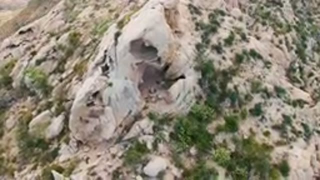 CABO PULMO BCS MEXICO-2024: Large Rock Formation With A Cave In The Middle