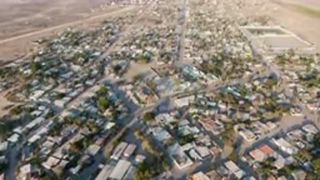 ALDOFO LOPEZ MATEOS BCS MEXICO-2023: Aerial City With A Lot Of Houses And A Lot