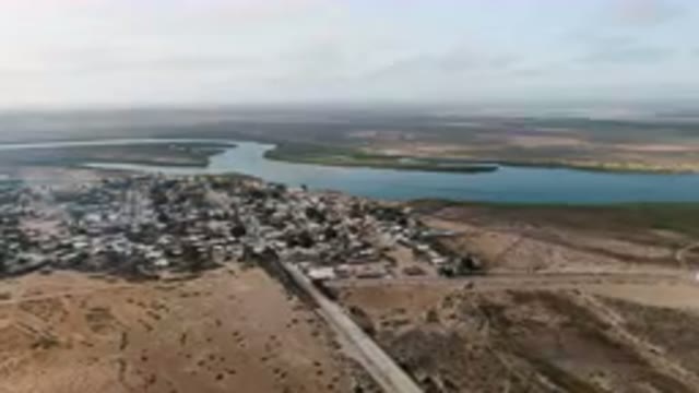 Comondu, Baja, MEXICO-2023: Small Village On A River