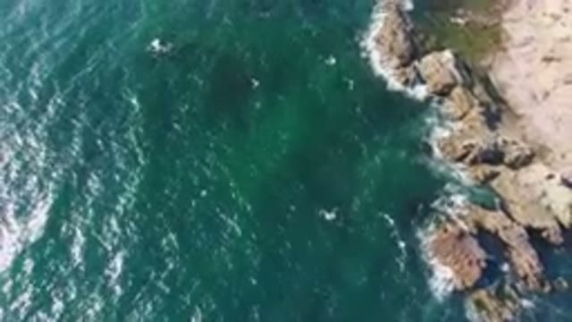 BAHIA ASCUNCION BCS MEXICO-2023: Aerial Body Of Water With A Beach And A Cliff