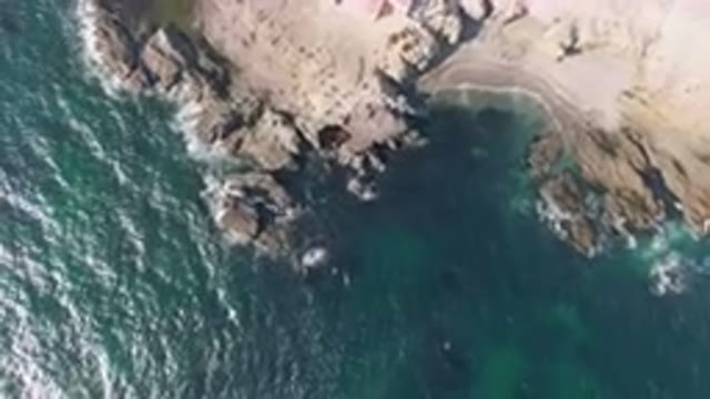 BAHIA ASCUNCION BCS MEXICO-2023: Aerial Beach With A House And A Body Of Water