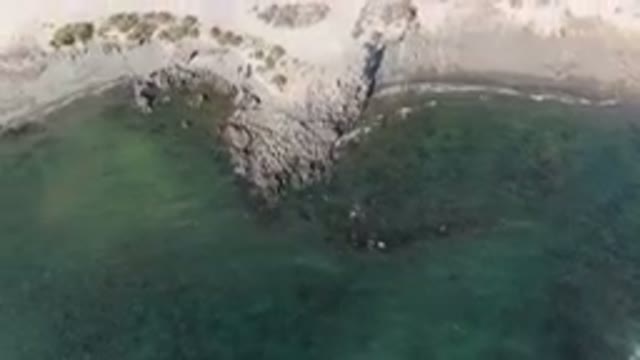 BAHIA ASCUNCION BCS MEXICO-2023: Aerial Beach With A Boat And Sandy Shore