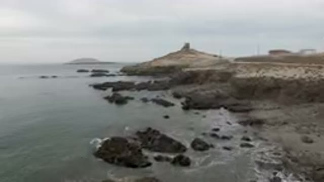 BAHIA ASCUNCION BCS MEXICO-2023: Beach With A Lighthouse In The Distance