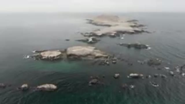 BAHIA ASCUNCION BCS MEXICO-2023: Rocky Island In The Middle Of The Ocean