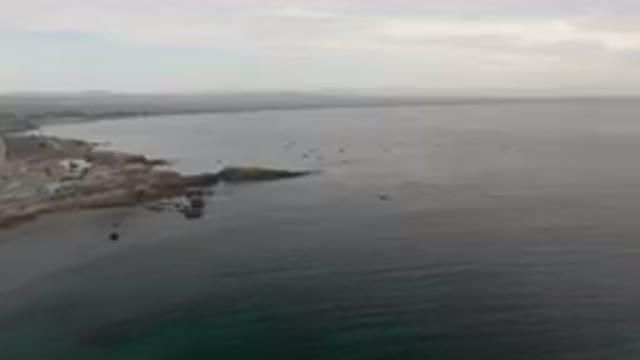 BAHIA ASCUNCION BCS MEXICO-2023: Many Boats in the Water Near a Beach