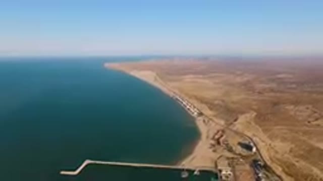 SAN FELIPE BC MEXICO-2023: Aerial Beach And A Body Of Water