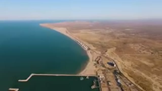SAN FELIPE BC MEXICO-2023: Aerial Beach And A Body Of Water