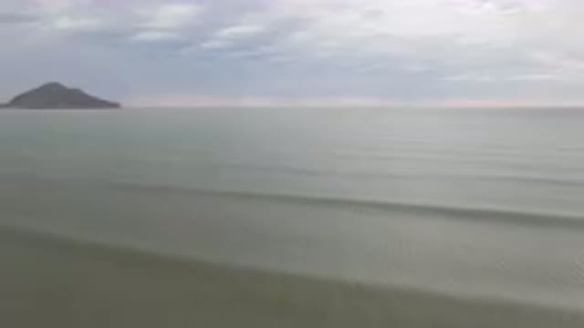 SAN FELIPE BC MEXICO-2023: Small Boat Out In The Water Near A Mountain