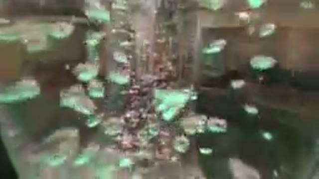 Bubbles in a Glass Tube