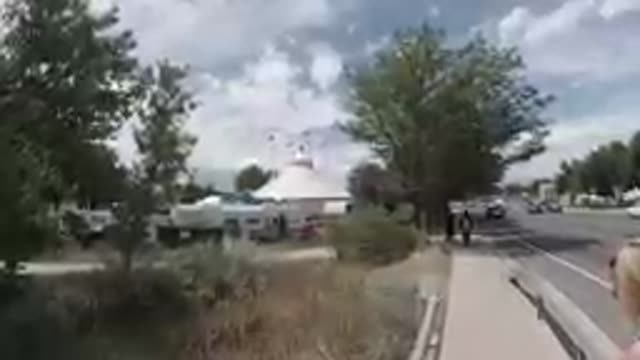 COLORADO, UNITED STATES-2019: Going to the Circus Tent
