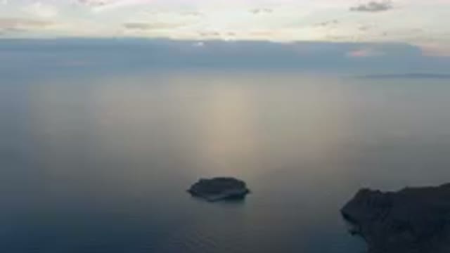 DANZANTE BAY LORETO BCS MEXICO-2023: Small Rock In The Middle Of The Ocean