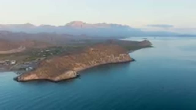 DANZANTE BAY LORETO BCS MEXICO-2023: Mountains Are In The Background