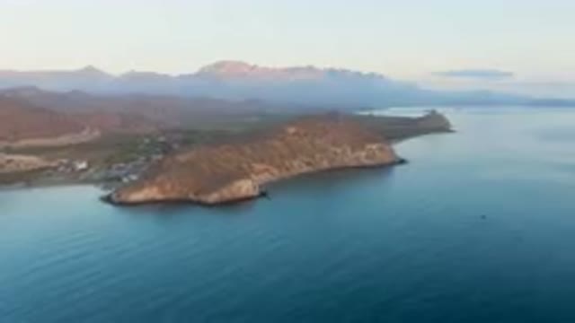DANZANTE BAY LORETO BCS MEXICO-2023: Small Island In The Middle Of The Ocean