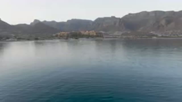 DANZANTE BAY LORETO BCS MEXICO-2023: Mountains Are In The Background
