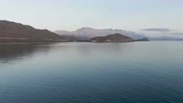 DANZANTE BAY LORETO BCS MEXICO-2023: Boat That Is Floating In The Water Near The