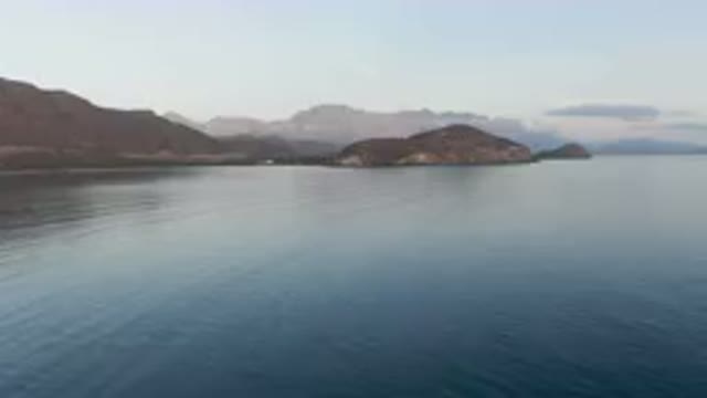 DANZANTE BAY LORETO BCS MEXICO-2023: Boat That Is Sailing In The Water Near The