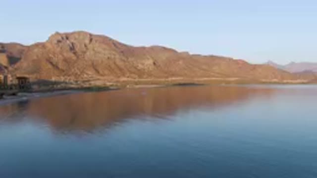DANZANTE BAY LORETO BCS MEXICO-2023: Mountains Are In The Background