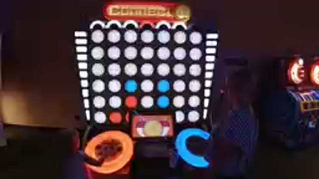 Mother & Daughter Playing Connect Hoops