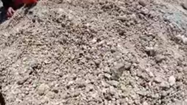 CABO BAJA CALIFORNIA SUR MEXICO-2019: Close Up Of Gravel And Dirt Pile